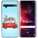 Funda Gel Tpu para TCL 10 Pro diseño Furgoneta Dibujos