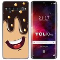 Funda Gel Tpu para TCL 10 Pro diseño Helado Chocolate Dibujos