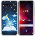 Funda Gel Tpu para TCL 10 Pro diseño Libro Cuentos Dibujos