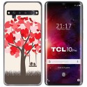 Funda Gel Tpu para TCL 10 Pro diseño Pajaritos Dibujos