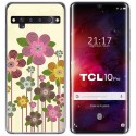Funda Gel Tpu para TCL 10 Pro diseño Primavera En Flor Dibujos