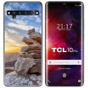 Funda Gel Tpu para TCL 10 Pro diseño Sunset Dibujos