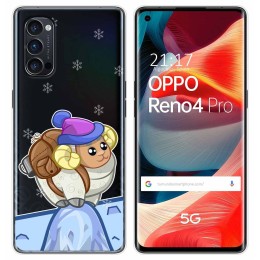 Funda Gel Transparente para Oppo Reno 4 Pro 5G diseño Cabra Dibujos