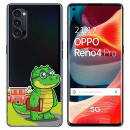 Funda Gel Transparente para Oppo Reno 4 Pro 5G diseño Coco Dibujos