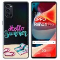 Funda Gel Transparente para Oppo Reno 4 Pro 5G diseño Summer Dibujos