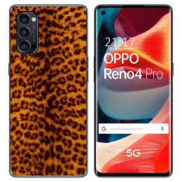 Funda Gel Tpu para Oppo Reno 4 Pro 5G diseño Animal 03 Dibujos