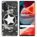 Funda Gel Tpu para Oppo Reno 4 Pro 5G diseño Camuflaje 02 Dibujos