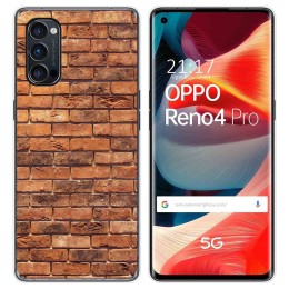 Funda Gel Tpu para Oppo Reno 4 Pro 5G diseño Ladrillo 04 Dibujos