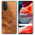 Funda Gel Tpu para Oppo Reno 4 Pro 5G diseño Madera 04 Dibujos