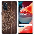 Funda Gel Tpu para Oppo Reno 4 Pro 5G diseño Madera 06 Dibujos