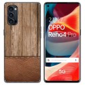 Funda Gel Tpu para Oppo Reno 4 Pro 5G diseño Madera 09 Dibujos