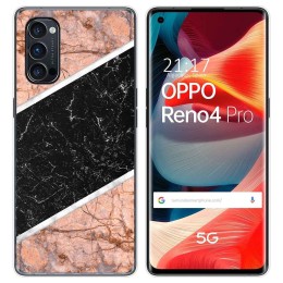 Funda Gel Tpu para Oppo Reno 4 Pro 5G diseño Mármol 07 Dibujos