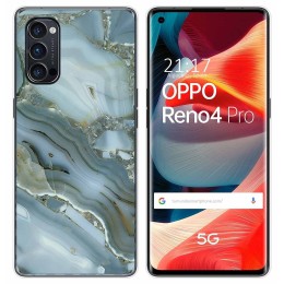 Funda Gel Tpu para Oppo Reno 4 Pro 5G diseño Mármol 09 Dibujos