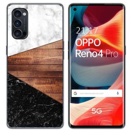 Funda Gel Tpu para Oppo Reno 4 Pro 5G diseño Mármol 11 Dibujos