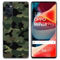 Funda Gel Tpu para Oppo Reno 4 Pro 5G diseño Camuflaje Dibujos