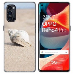 Funda Gel Tpu para Oppo Reno 4 Pro 5G diseño Concha Dibujos