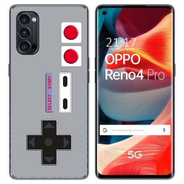 Funda Gel Tpu para Oppo Reno 4 Pro 5G diseño Consola Dibujos