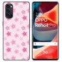 Funda Gel Tpu para Oppo Reno 4 Pro 5G diseño Flores Dibujos