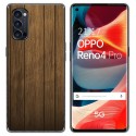 Funda Gel Tpu para Oppo Reno 4 Pro 5G diseño Madera Dibujos