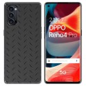 Funda Gel Tpu para Oppo Reno 4 Pro 5G diseño Metal Dibujos