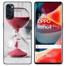 Funda Gel Tpu para Oppo Reno 4 Pro 5G diseño Reloj Dibujos