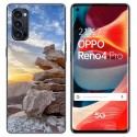Funda Gel Tpu para Oppo Reno 4 Pro 5G diseño Sunset Dibujos