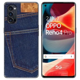 Funda Gel Tpu para Oppo Reno 4 Pro 5G diseño Vaquero Dibujos