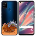 Funda Gel Transparente para Wiko View5 / View5 Plus diseño Bufalo Dibujos