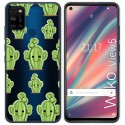 Funda Gel Transparente para Wiko View5 / View5 Plus diseño Cactus Dibujos