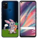 Funda Gel Transparente para Wiko View5 / View5 Plus diseño Conejo Dibujos