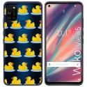 Funda Gel Transparente para Wiko View5 / View5 Plus diseño Pato Dibujos