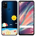Funda Gel Transparente para Wiko View5 / View5 Plus diseño Playa Dibujos