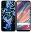 Funda Gel Transparente para Wiko View5 / View5 Plus diseño Plumas Dibujos