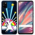 Funda Gel Transparente para Wiko View5 / View5 Plus diseño Unicornio Dibujos