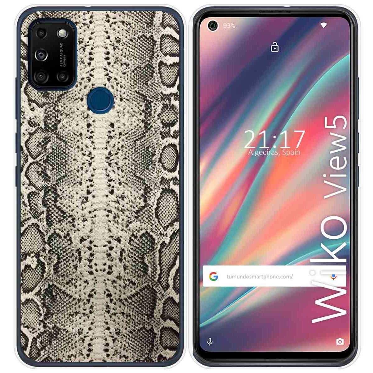 Funda Gel Tpu para Wiko View5 / View5 Plus diseño Animal 01 Dibujos
