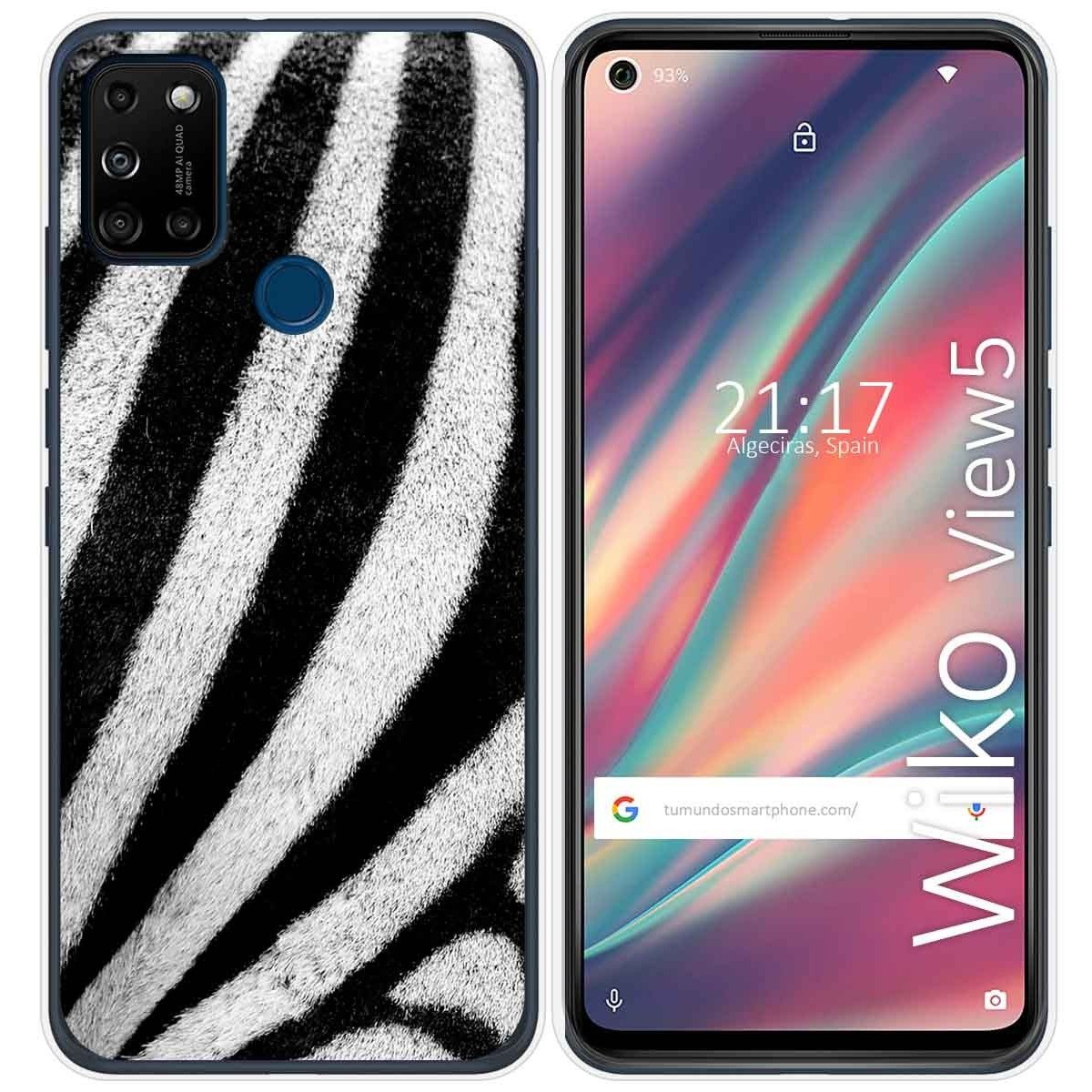 Funda Gel Tpu para Wiko View5 / View5 Plus diseño Animal 02 Dibujos
