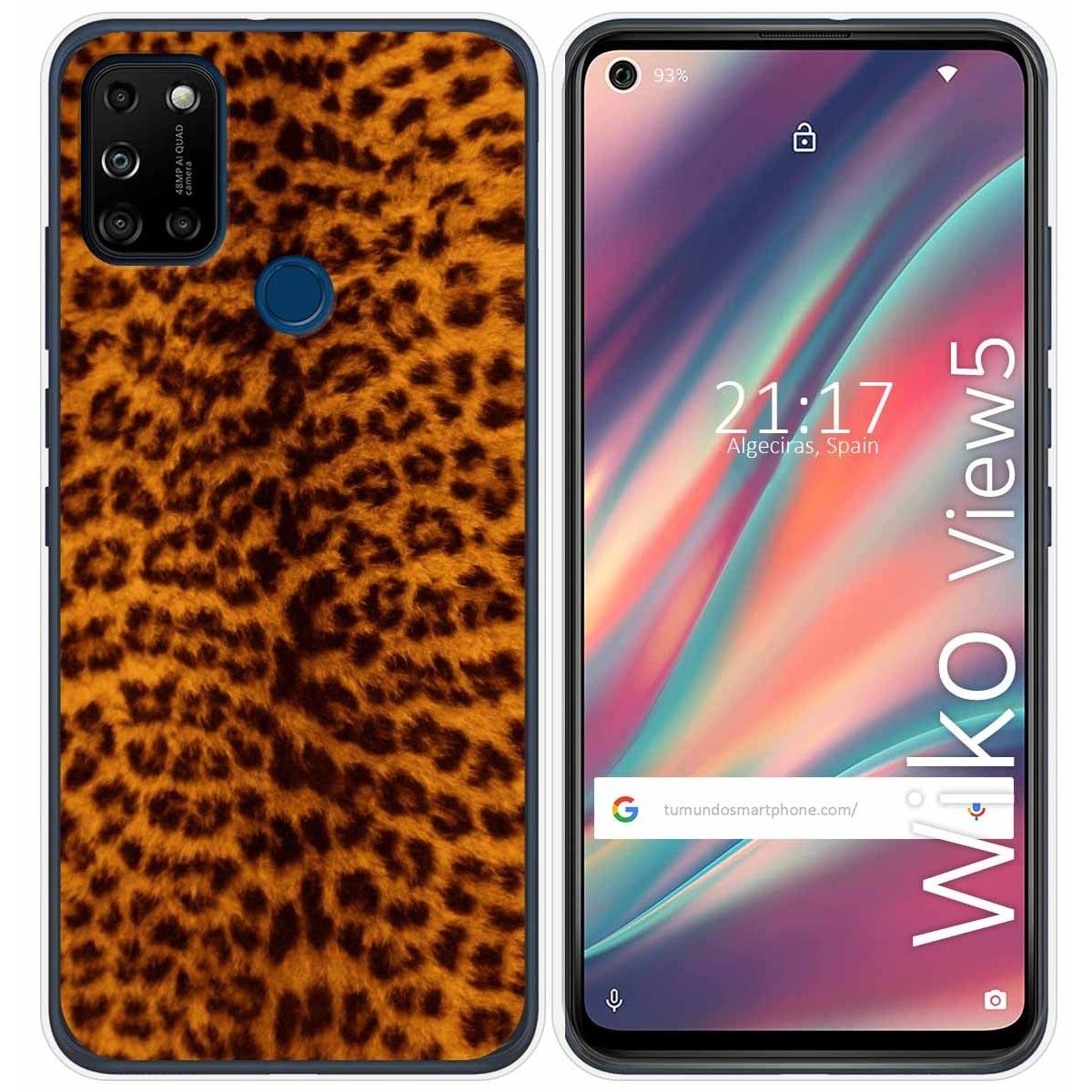 Funda Gel Tpu para Wiko View5 / View5 Plus diseño Animal 03 Dibujos