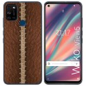 Funda Gel Tpu para Wiko View5 / View5 Plus diseño Cuero 01 Dibujos