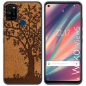 Funda Gel Tpu para Wiko View5 / View5 Plus diseño Cuero 03 Dibujos