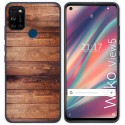 Funda Gel Tpu para Wiko View5 / View5 Plus diseño Madera 02 Dibujos