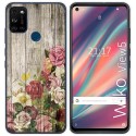 Funda Gel Tpu para Wiko View5 / View5 Plus diseño Madera 08 Dibujos