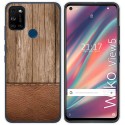 Funda Gel Tpu para Wiko View5 / View5 Plus diseño Madera 09 Dibujos