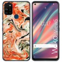 Funda Gel Tpu para Wiko View5 / View5 Plus diseño Mármol 12 Dibujos
