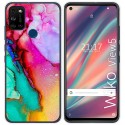 Funda Gel Tpu para Wiko View5 / View5 Plus diseño Mármol 15 Dibujos