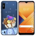 Funda Gel Transparente para Wiko Y81 diseño Cabra Dibujos