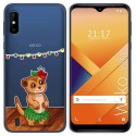 Funda Gel Transparente para Wiko Y81 diseño Suricata Dibujos