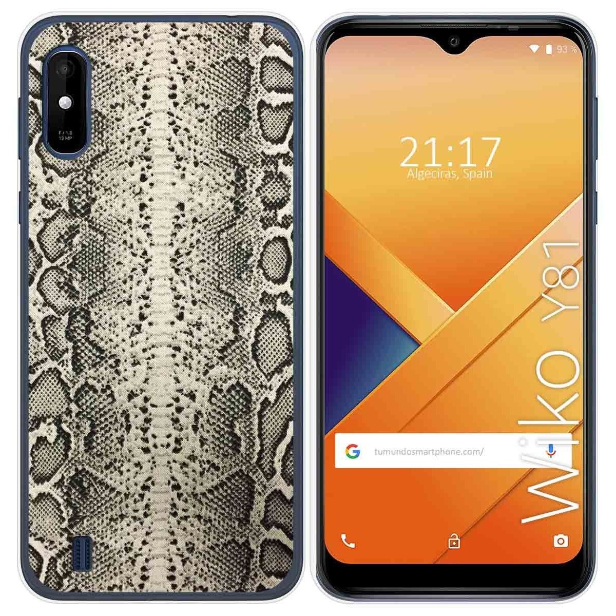 Funda Gel Tpu para Wiko Y81 diseño Animal 01 Dibujos