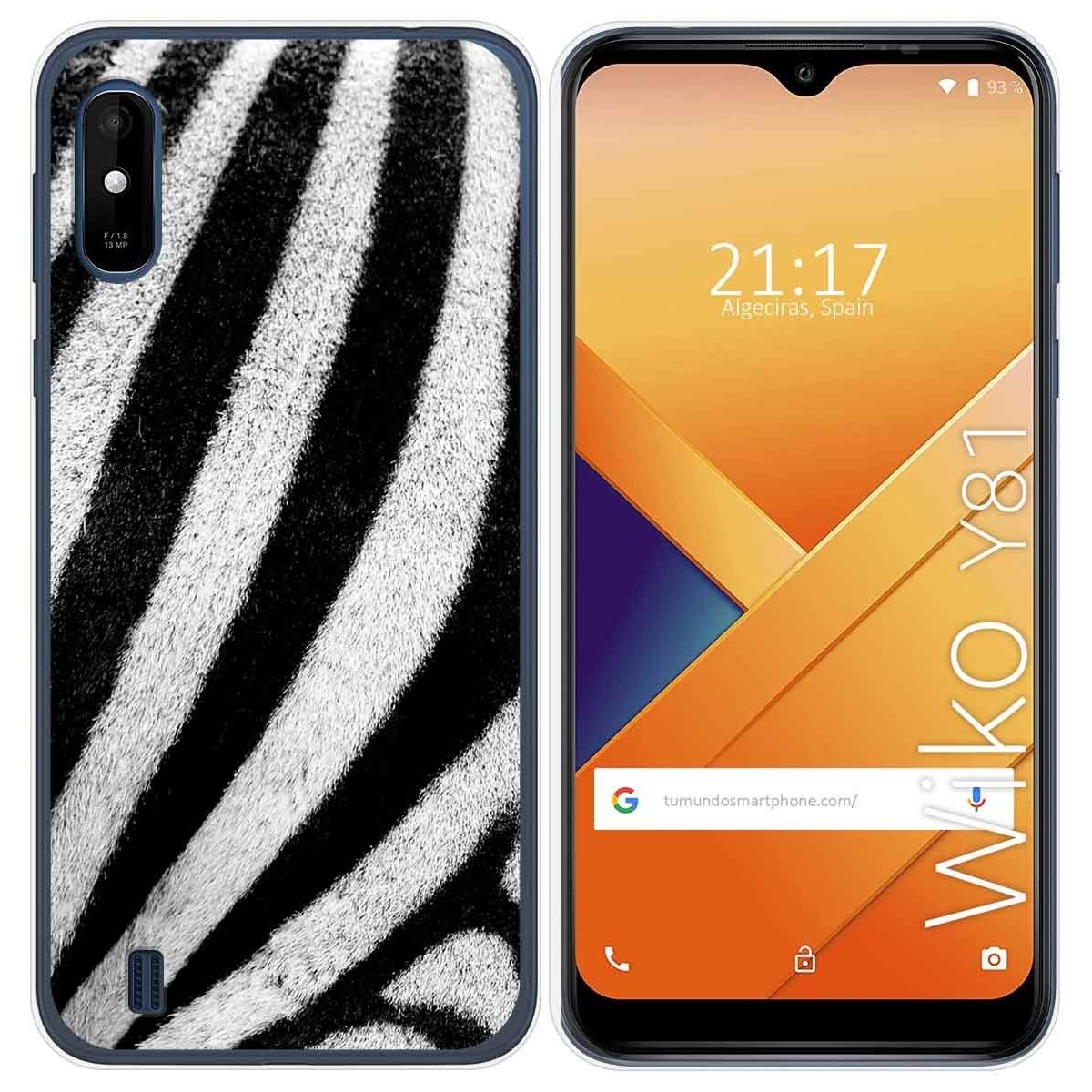 Funda Gel Tpu para Wiko Y81 diseño Animal 02 Dibujos