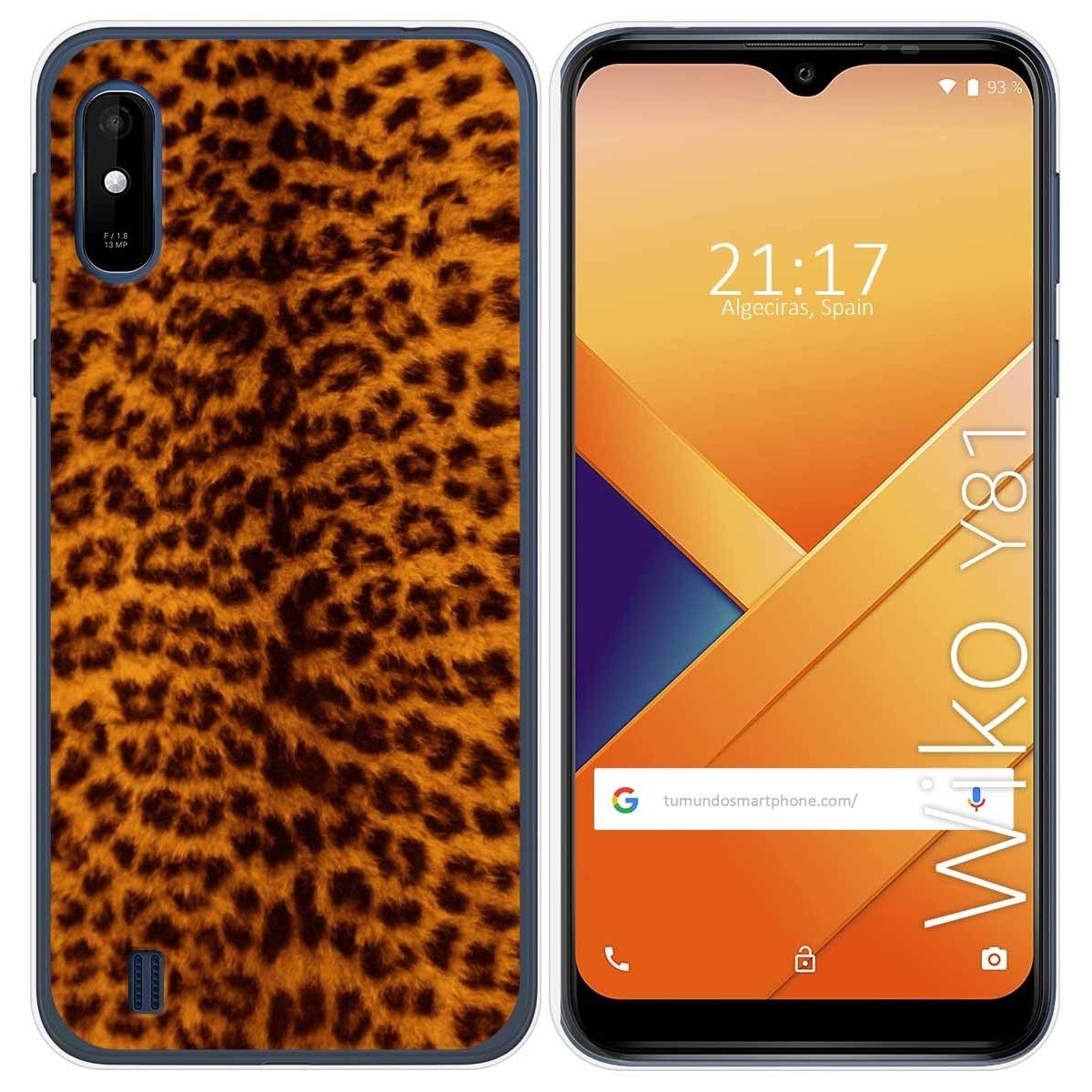 Funda Gel Tpu para Wiko Y81 diseño Animal 03 Dibujos
