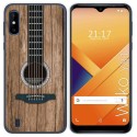 Funda Gel Tpu para Wiko Y81 diseño Madera 11 Dibujos